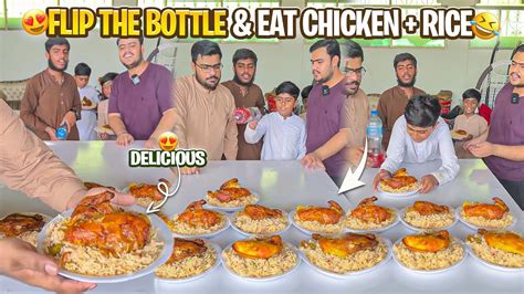 Funny Chicken And Rice Challenge YouTube