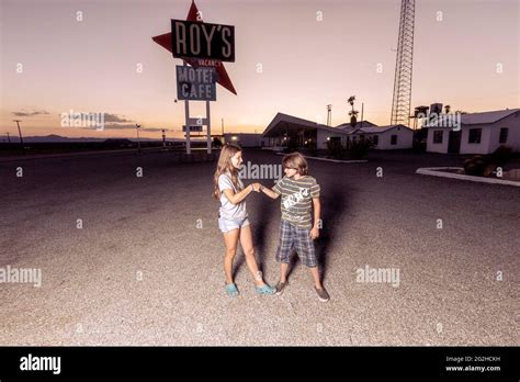 Roy S Cafe Motel And Garage Route 66 Amboy California USA North