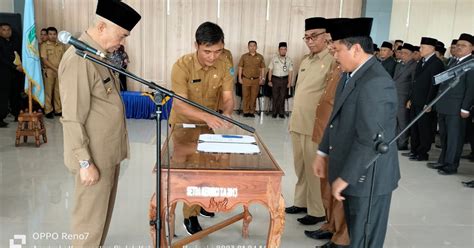 Bupati Lantik Puluhan Pejabat Eselon II III Dan IV Berikut Nama