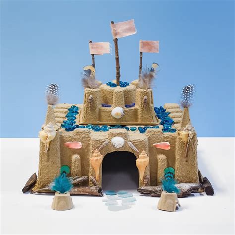 Build Amazing Cardboard Sandcastles For Easy Summer Fun