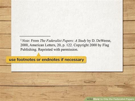 4 Ways To Cite The Federalist Papers Wikihow