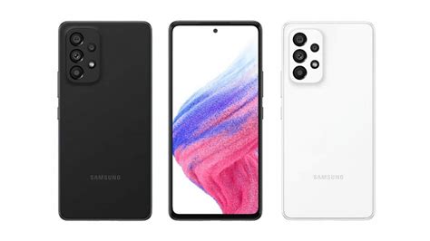 Le Samsung Galaxy A53 apparaît sur de nouveaux rendus confirmant les