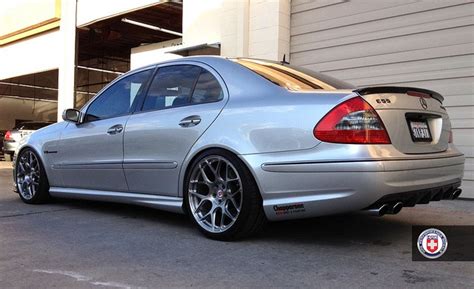 Mercedes E55 On All New Hre P40sc Conical Mercedes E55 Amg Mercedes