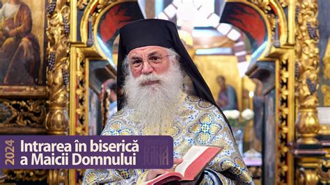 Intrarea în biserică a Maicii Domnului Cuvânt al arhim Melchisedec