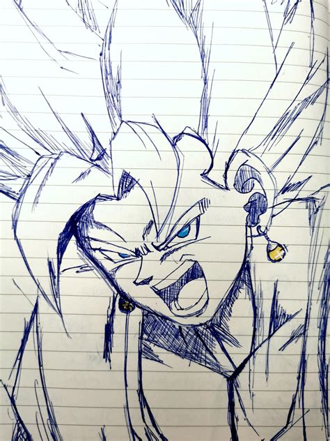 Quick Vegito Sketch Oc Rdbz