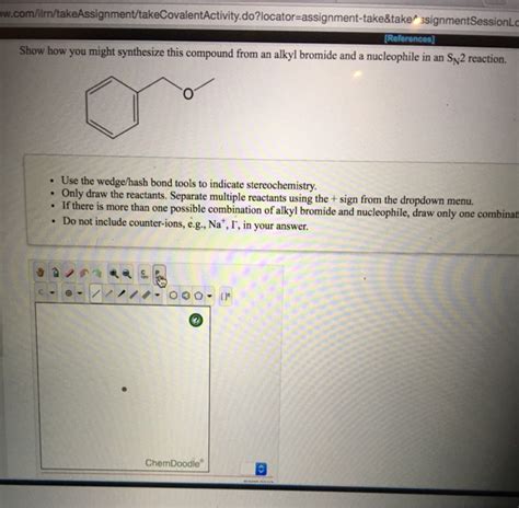 Solved Show How You Might Synthesize This Compound From An Chegg