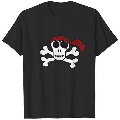 Pirate Skull And Crossbones T Shirt Sold By Isaac Tan Sku 5564532 Printerval