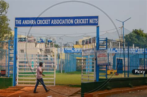 Image Of Andhra Cricket Association Cricket Nets Cs025217 Picxy