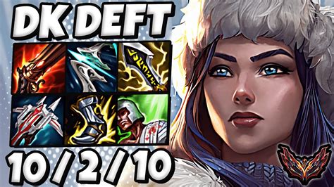 Caitlyn Vs Zeri ADC DK Deft Patch 13 1 Korea Grandmaster YouTube