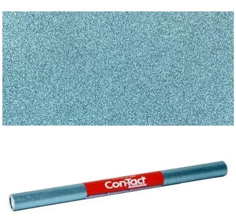 Papel Adesivo Contact Glitter Azul Sky Blue Cm X Mts Mercadolivre