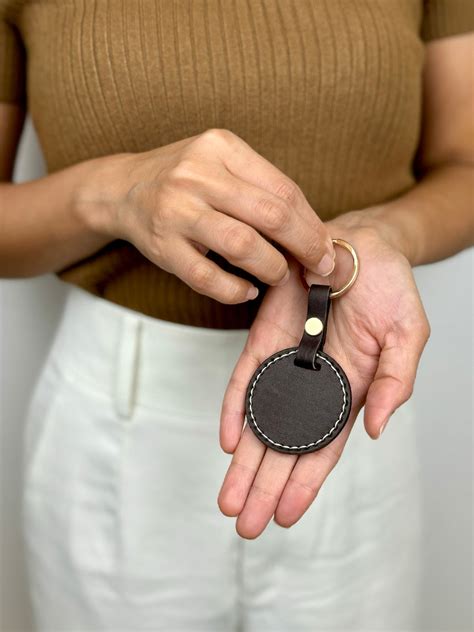 Round Key Ring Diy Kit J Tanner Diy Leather Craft