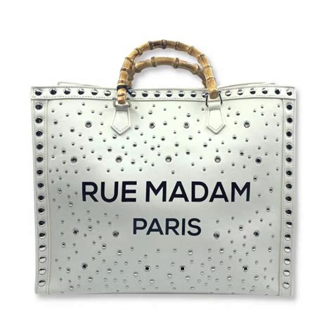 Rue Madam Paris Bolso Metropolitan Blanco Carmen Shoes