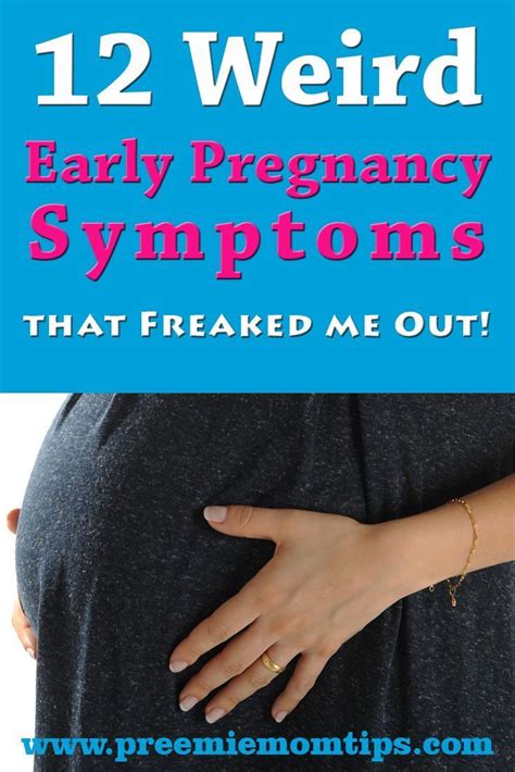 Weird Early Pregnancy Symptoms Surprising Signs That You Re Pregnant