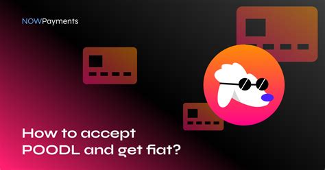 How To Accept Payments In Poodl And Get Fiat NOWPayments