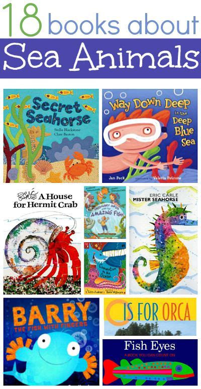 18 Books About Sea Animals No Time For Flash Cards Ocean Theme