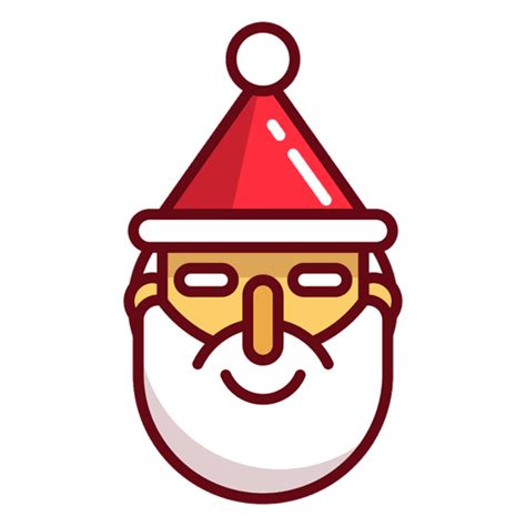 Diseño Png Y Svg De Cara De Santa Para Camisetas