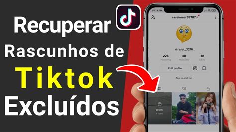 Como recuperar rascunhos de vídeos excluídos em Tiktok 2021