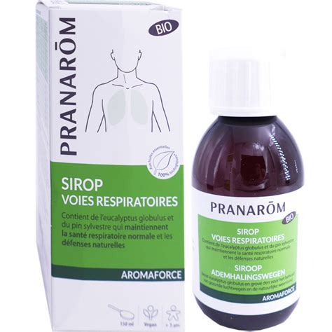 Pranarom Aromaforce Sirop Voies Respiratoires Bio Ml