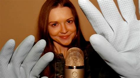 🧤 Asmr Latex Gloves Sounds No Talking ~ Intense Hand Sounds Mic