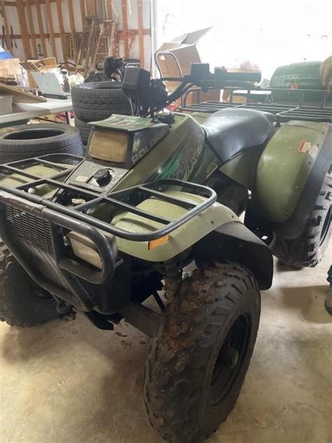 Polaris 4-Wheeler-No Key, not running | Live and Online Auctions on ...