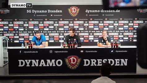 1 Spieltag SGD DSC Pressekonferenz Nach Dem Spiel YouTube