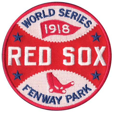 1918 Boston Red Sox MLB World Series Championship Jersey Patch