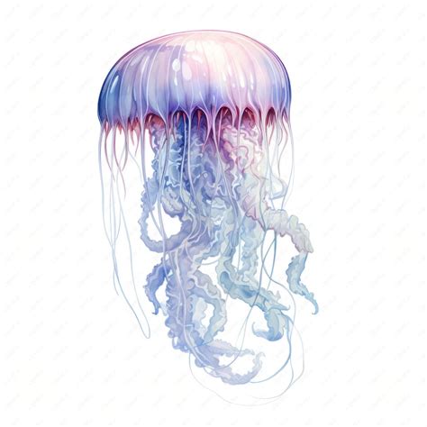 Lion S Mane Jellyfish Clipart 10 High Quality Images Etsy