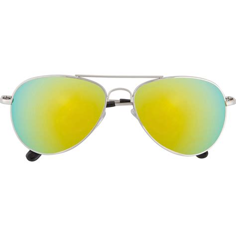 Classic Aviator Mirrored Sunglasses Grinderpunch