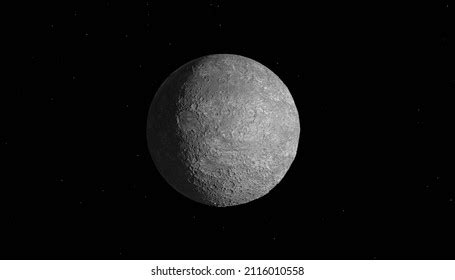 Uranus Satellite Umbriel Umbriel Satellite 3d Stock Illustration ...