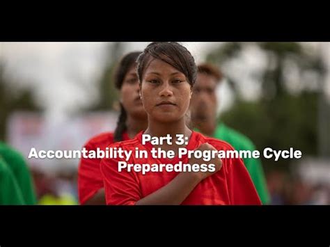 Accountability To Affected Populations Part 3 Accountability In The