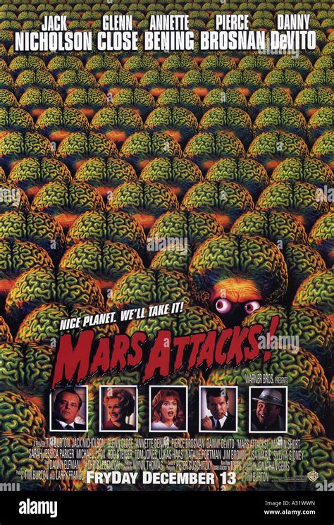 Mars attacks film poster hi-res stock photography and images - Alamy