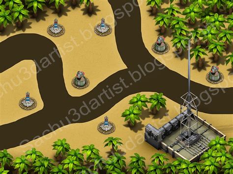 Tower Defence Map Sachu Arts