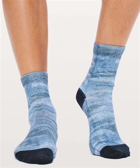 Lululemon All That Shimmers Sock Mesh Scape Multi True Navy Lulu