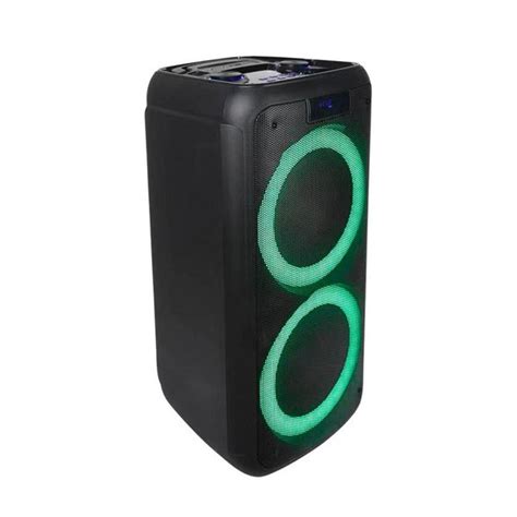 Caixa De Som Pulse SP359 Mini Torre 2 W8 Efeito De LED Bluetooth