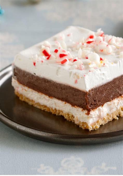 Chocolate Peppermint Striped Delight Recipe Kraft Recipes