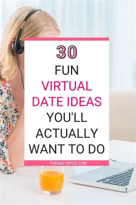 30 Virtual Date Ideas That Are Actually Fun - The Daily Spice