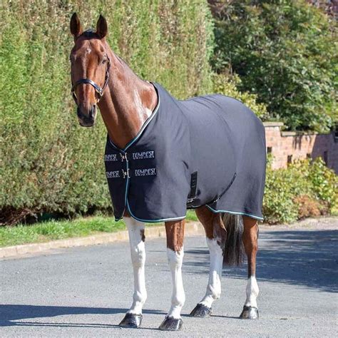 Shires Tempest Original Jersey Cooler Rug Black Chelford Farm Supplies