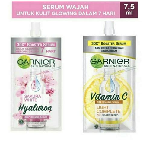 Jual Garnier Light Complete White Speed Vitamin C Sakura White Hyaluron