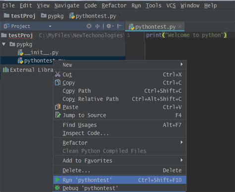 How To Run Python On Pycharm Editor Qavalidation