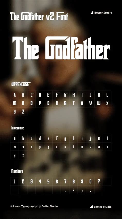 The Godfather Font: Download Free Font & Logo