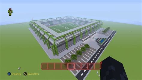 Minecraft Football Stadium Minecraft City Football Stadiums Minecraft