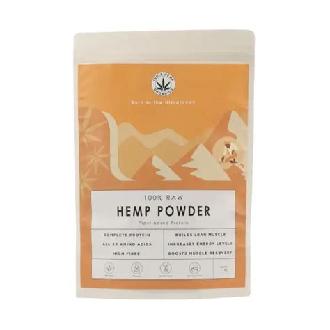 India Hemp Organics Hemp Protein Powder, 1Kg