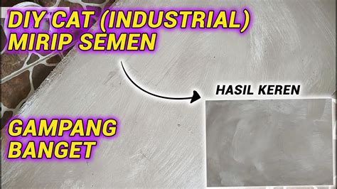 Cara Membuat Motif Semen Ekspos Industrial Fresco Stucco Motif