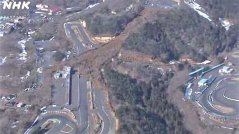 Ebisu Circuit badly damaged in landslide following 7.1 earthquake | Japanese Nostalgic Car