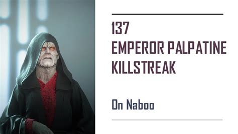 Star Wars Battlefront Emperor Palpatine Killstreak Gameplay On