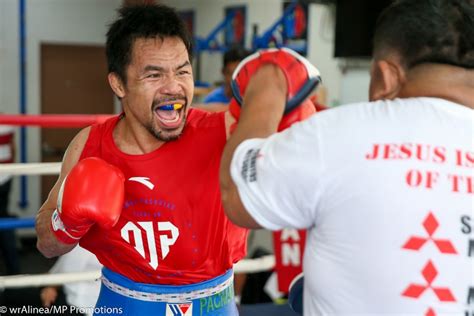 Photos: Manny Pacquiao Raising His Intensity Level in Camp - Boxing News