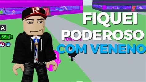 Fiquei Gigante Veneno Elemental Power Tycoon Roblox Youtube