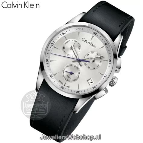 Calvin Klein K5A271C6 Horloge Bold Chrono Heren Horloges Online CK