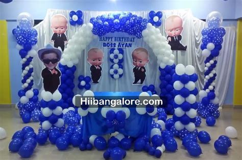 Boss Baby Theme Balloon Arch