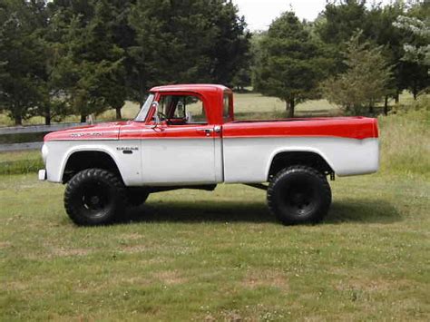 1966 DODGE POWER WAGON W100 SWEPTLINE for sale: photos, technical ...